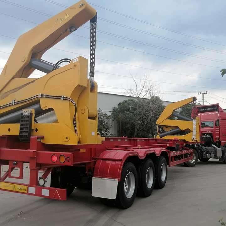 侧装式集装箱挂车